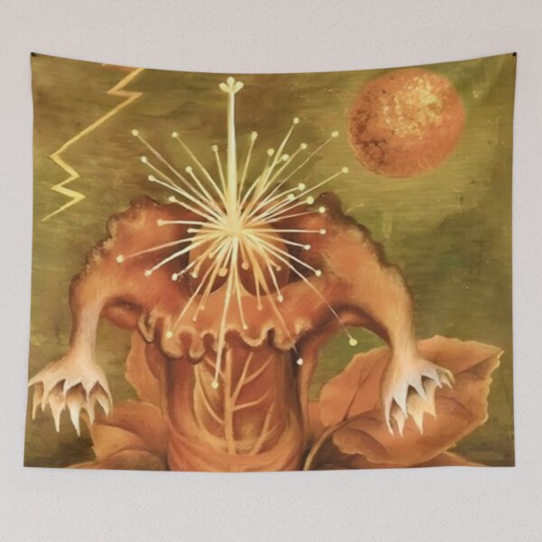 Item preview, Flower of Life (Flame Flower) by Frida Kahlo designed and sold by FridaBubble.