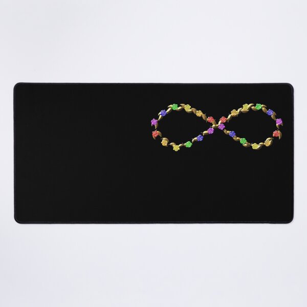 Item preview, Neurodruid Rainbow Infinity Rose Vine designed and sold by FalcoSkyWolf.
