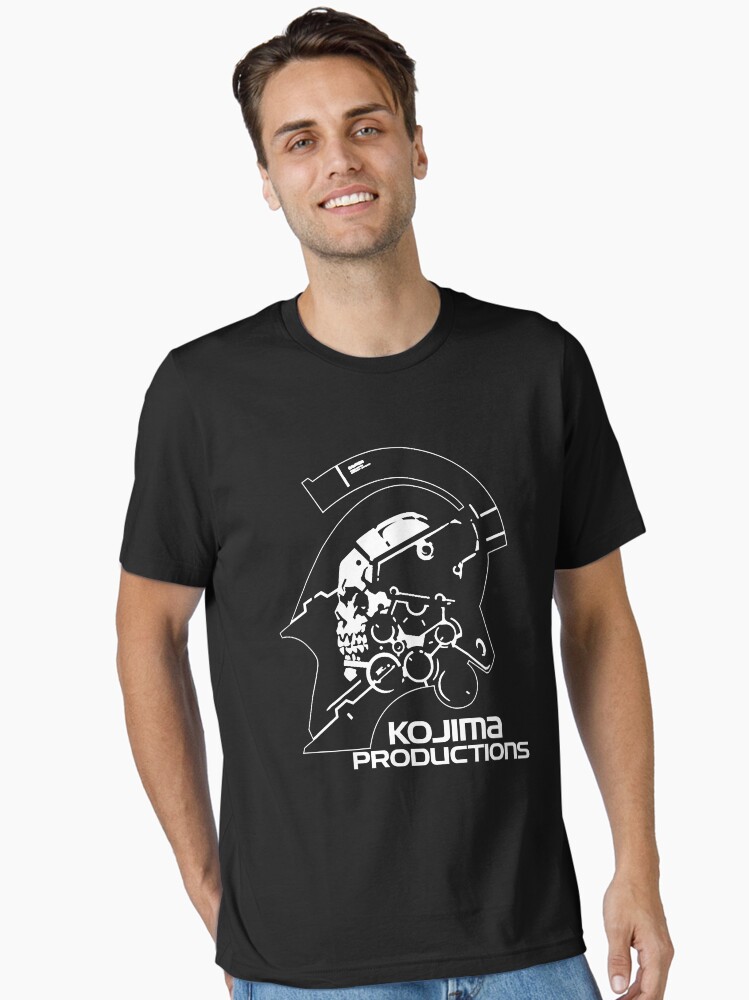 Thumbnail 2 of 7, Essential T-Shirt, Kojima productions new logo high reso print image shirt pillow essential t shirt designed and sold by montagud6213.