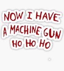 Die Hard Xmas Jumper Sticker