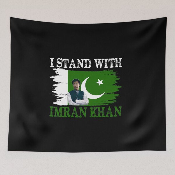 Item preview, I Stand With Imran Khan PTI Party Pakistan Support Freedom Flag designed and sold by milhesson33.
