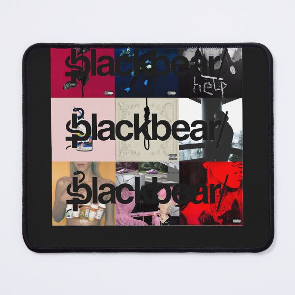 Item preview, Blackbear album cover collage transparent logos essential t shirt designed and sold by aunaapia2865.