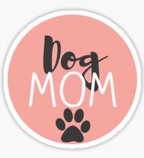 Pegatina Perro mamá - Melocotón