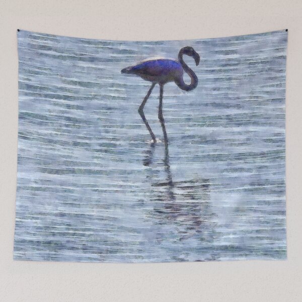 Item preview, Stand Tall Flamingo Watercolor designed and sold by taiche.