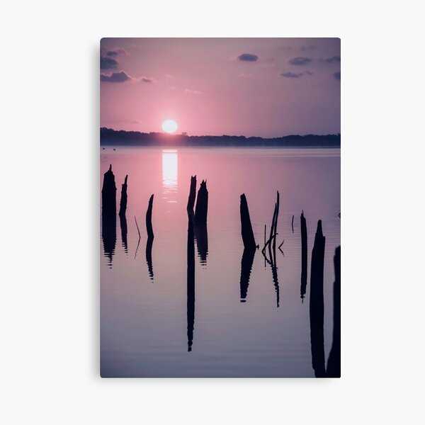 Sunrise over Manasquan Reservoir IV Canvas Print