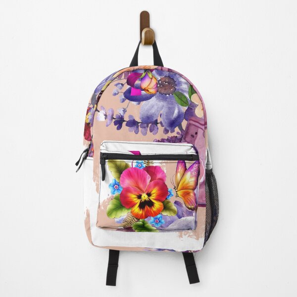 Item preview, Watercolor flowers with old watering can designed and sold by tomorrowsart.