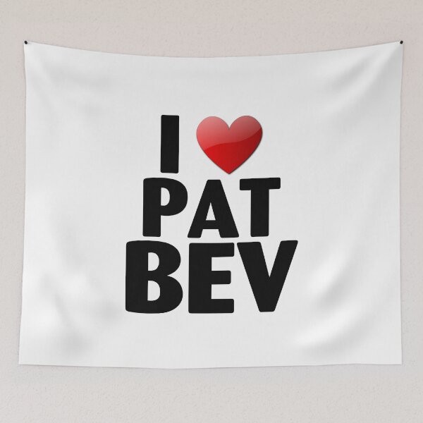 Item preview, I Love Pat Bev I Heart Pat Bev trending designed and sold by milhesson33.