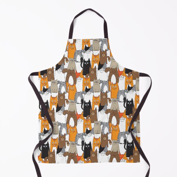 Item preview, Cute Cat Pattern designed and sold by HotHibiscus.