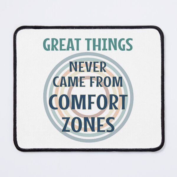 Item preview, Great things never came from comfort zones - Inspirational Quotes designed and sold by MOONINSPIRATION.