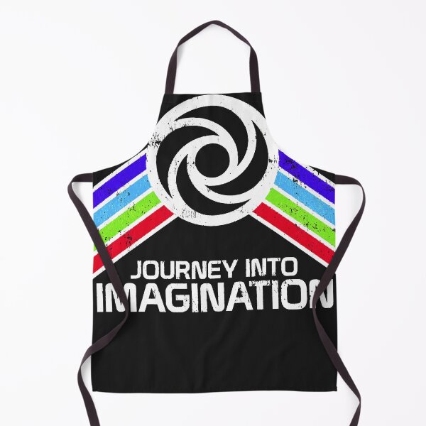 Item preview, Journey into imagination distressed logo in vintage retro style essential t shirt designed and sold by arniegie4200.