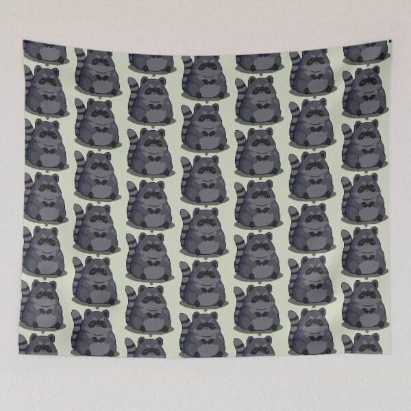 Item preview, Chubby raccoon designed and sold by Miawww.