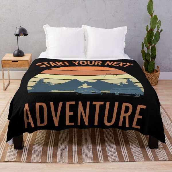 Item preview, Adventure Design - A theme with mountains and the slogan Start Your Next Adventure designed and sold by velisani.