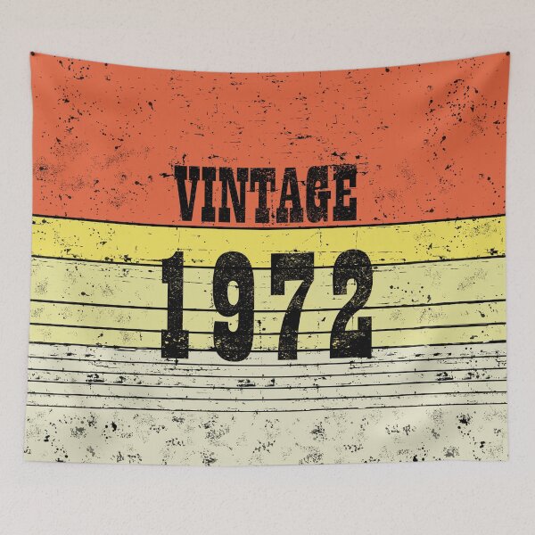Item preview, VINTAGE 1972 LIMITED EDITION – DISTRESSED, RETRO STYLE designed and sold by Danicus666.