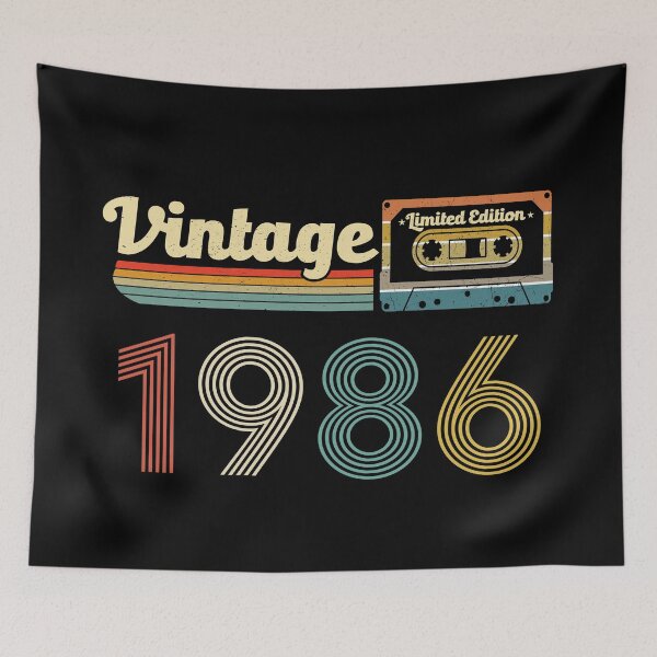 Item preview, Vintage 1986 36th Birthday 36 Years Old Gift Cassette Tape designed and sold by Majesticoo.