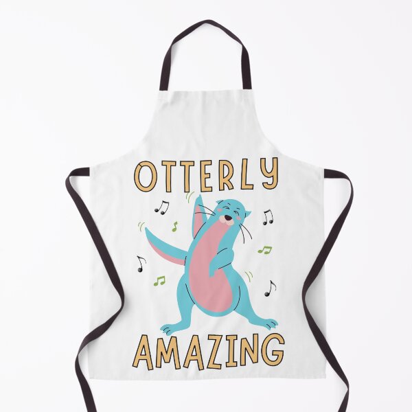 Item preview, Otterly Amazing/ Otter Dancing/ Cute Otter Pun designed and sold by Designs By YL.