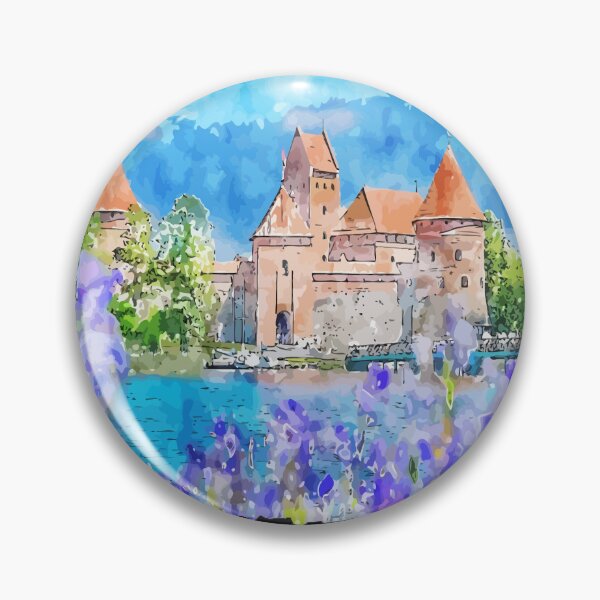 Item preview, Lithuania watercolor designed and sold by chrlalexandru.