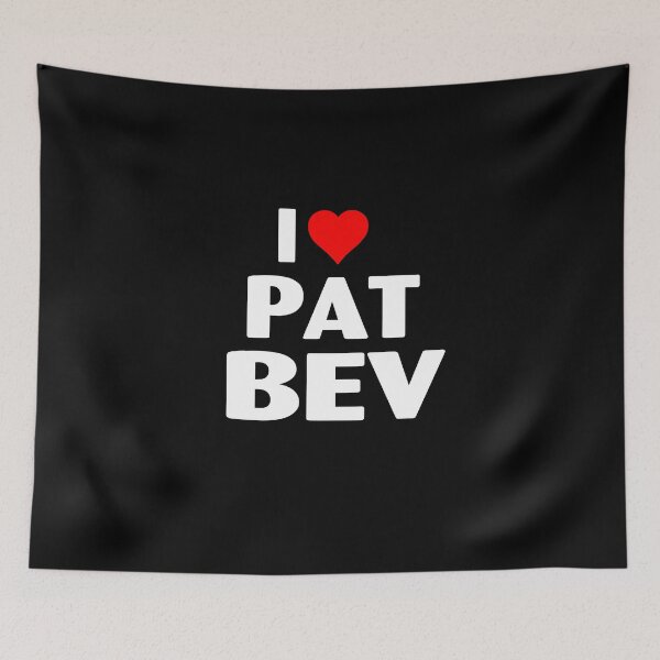 Item preview, I Love Pat Bev I Heart Pat Bev designed and sold by milhesson33.