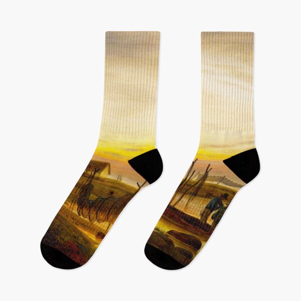 Item preview, HD CASPAR DAVID FRIEDRICH - Coastline in the evening light 1816 - 1818 designed and sold by Go Logo Designs.