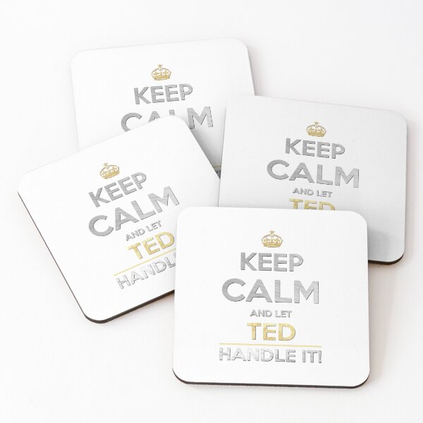 Item preview, Ted Name -  Keep Calm And Let Ted Handle It   designed and sold by ShannonColeman7.