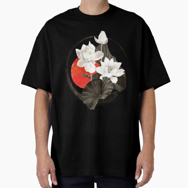 Aperçu de l'œuvre Cercle Enso Zen Lotus Blanc créée et vendue par k9printart.