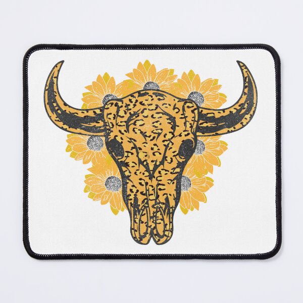 Item preview, Sunflower Bull Skull designed and sold by kapiks.