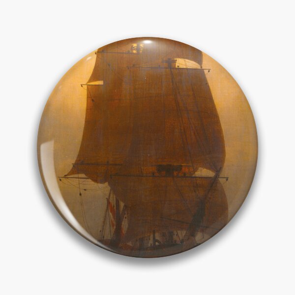 Item preview, HD CASPAR DAVID FRIEDRICH - Sailing ship 1815 designed and sold by Go Logo Designs.