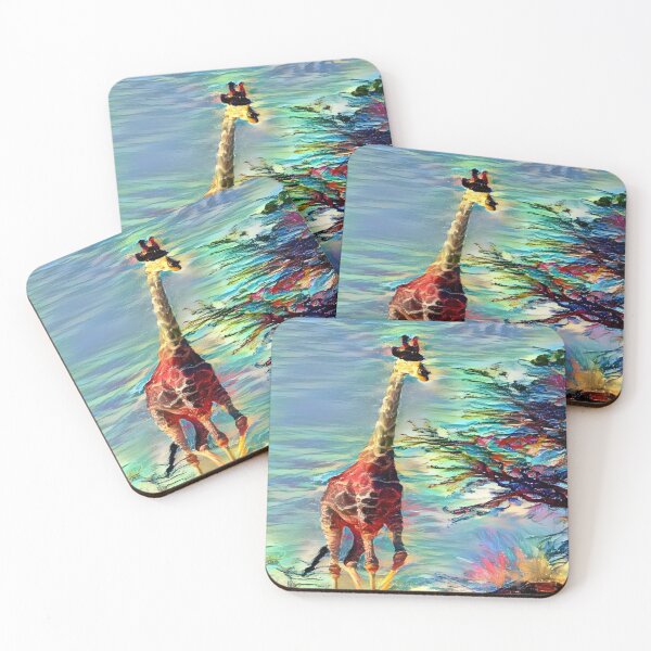 Item preview, Giraffe On Sand Dune designed and sold by Sizani.