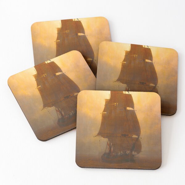 Item preview, HD CASPAR DAVID FRIEDRICH - Sailing ship 1815 designed and sold by Go Logo Designs.