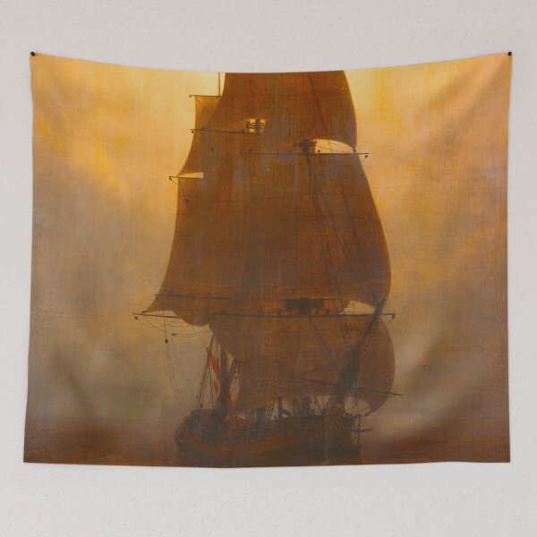 Item preview, HD CASPAR DAVID FRIEDRICH - Sailing ship 1815 designed and sold by Go Logo Designs.