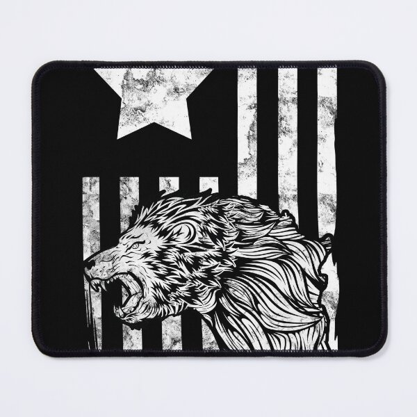 Item preview, USA Lion Flag ART designed and sold by DabGraphic.
