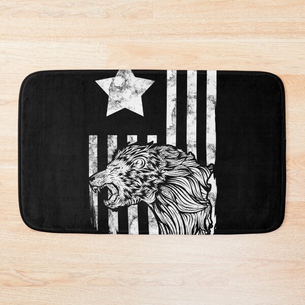 Item preview, USA Lion Flag ART designed and sold by DabGraphic.