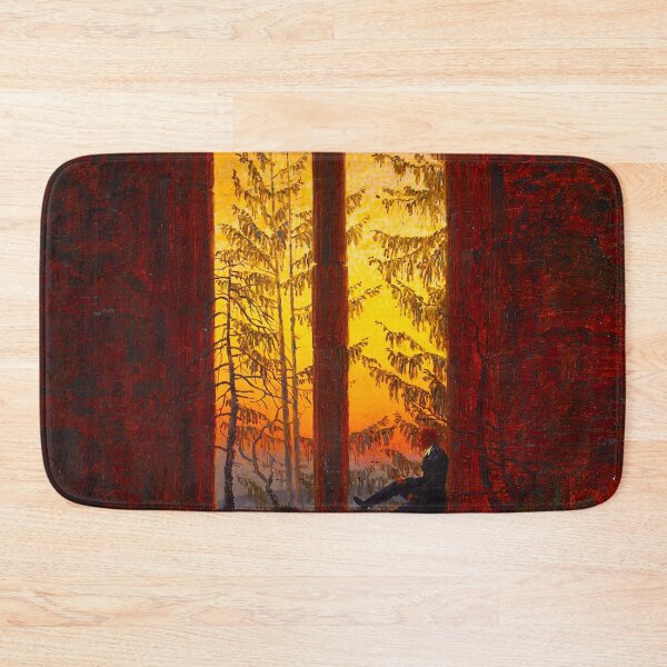 Item preview, HD CASPAR DAVID FRIEDRICH - Ruins of the Oybin (Dreamer) 1835 designed and sold by Go Logo Designs.