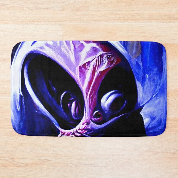 Item preview, Hooded Alien - AI Generated designed and sold by Skootaloo.