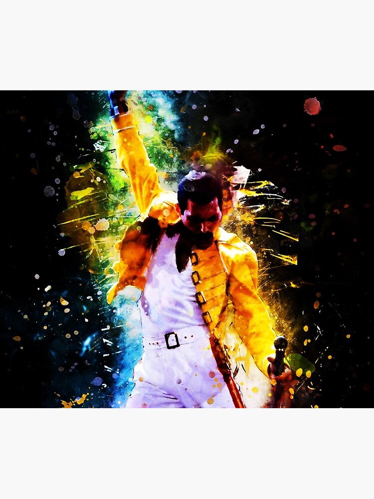 Freddie Mercury Tapestry for Sale by marktord10 Redbubble