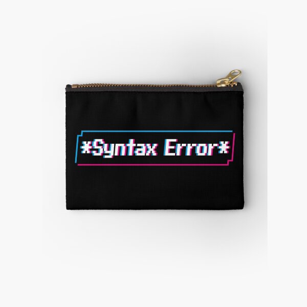 Item preview, *Syntax Error* designed and sold by redacteddesign.