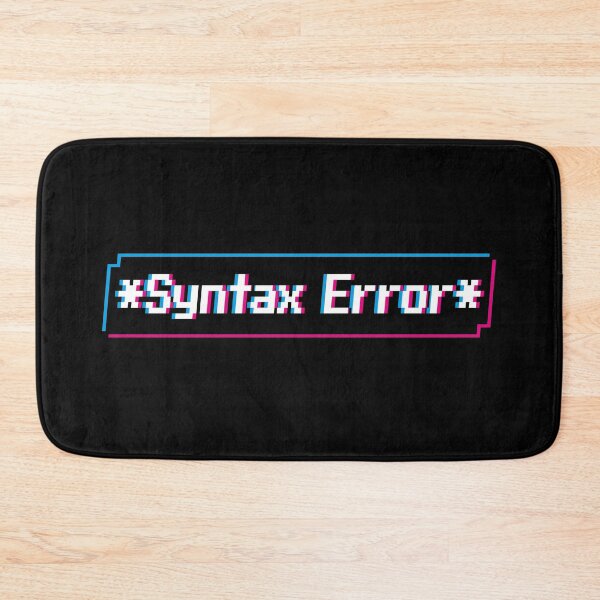 Item preview, *Syntax Error* designed and sold by redacteddesign.