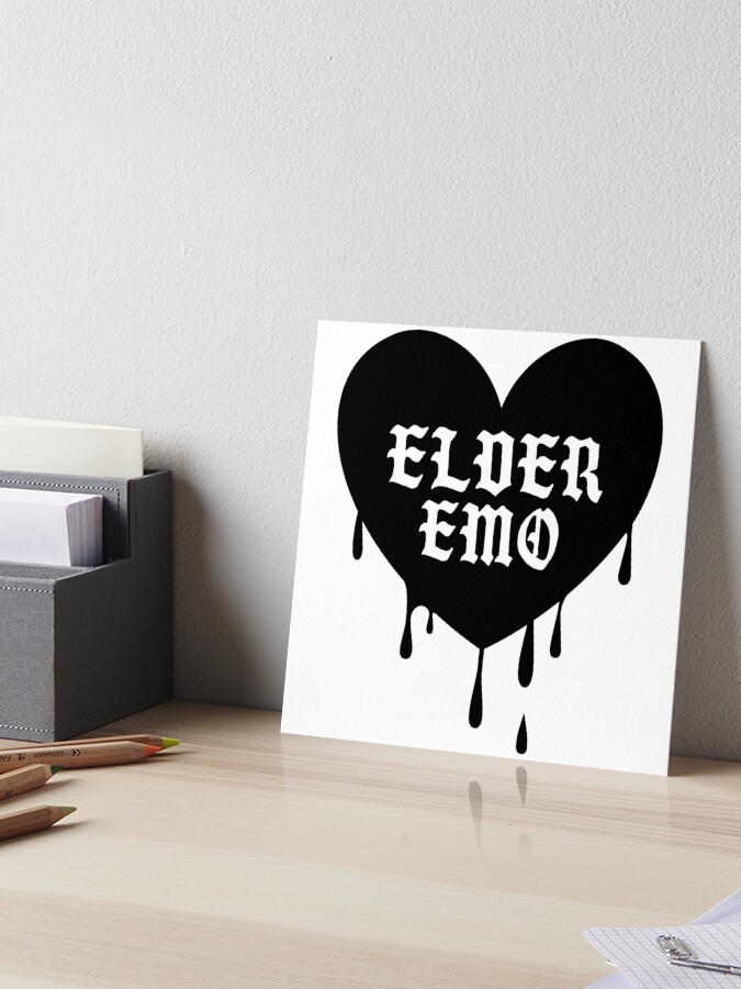 Elder Emo | Goth Spooky | Gift for Emos | Millennials | Not A