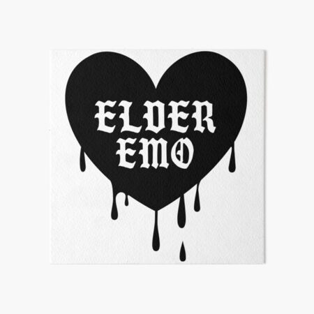 Elder Emo | Goth Spooky | Gift for Emos | Millennials | Not A