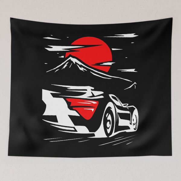 Item preview, Sport Car In Sunset, Funny Sport Car designed and sold by MoSaid.