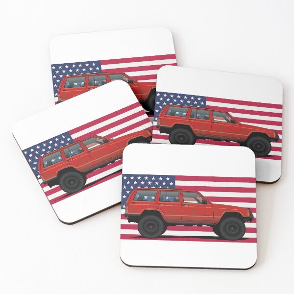 Item preview, Cherokee XJ flag red designed and sold by OlegNaches.