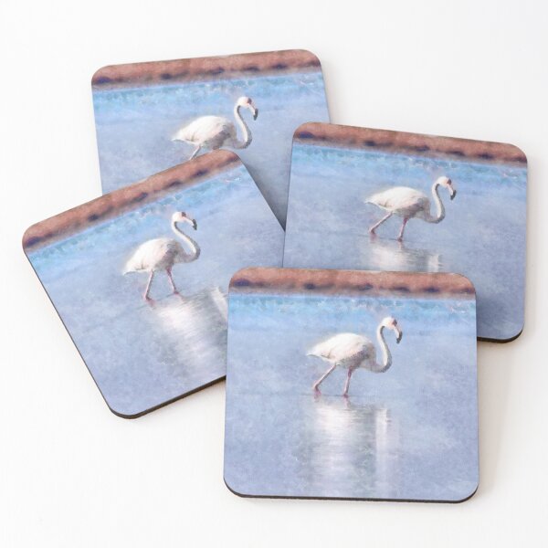 Item preview, Flamingo Grace Has More Effect Than Beauty Watercolor designed and sold by taiche.