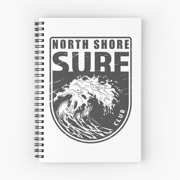 Item preview, North Shore Surf Club Hawaii Emblem designed and sold by KrisSidDesigns.