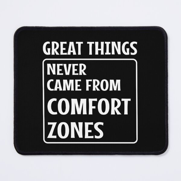 Item preview, Great things never came from comfort zones - Inspirational Quotes designed and sold by MOONINSPIRATION.