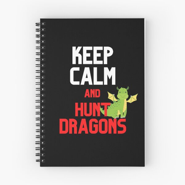 Item preview, Keep Calm and Hunt Dragons Design designed and sold by CreativNode.