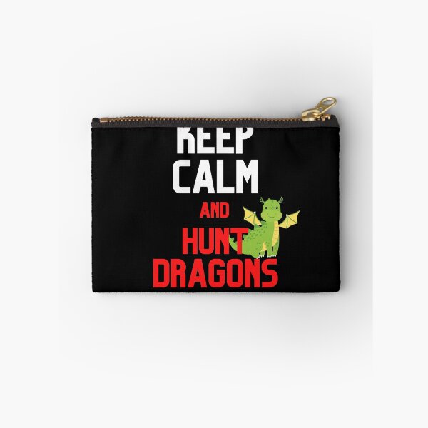 Item preview, Keep Calm and Hunt Dragons Design designed and sold by CreativNode.