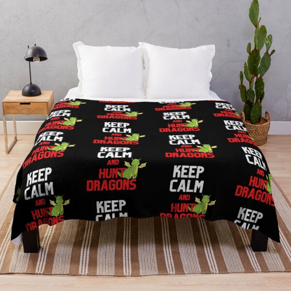 Item preview, Keep Calm and Hunt Dragons Design designed and sold by CreativNode.