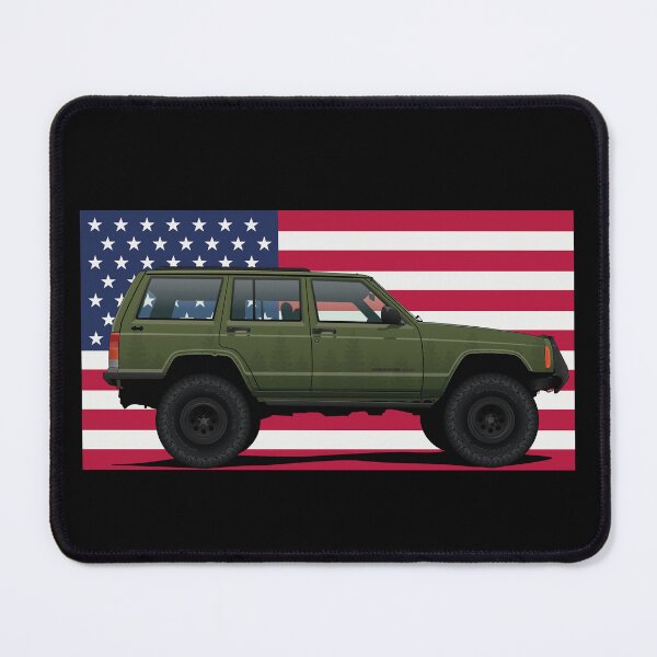 Item preview, Cherokee XJ flag green designed and sold by OlegNaches.