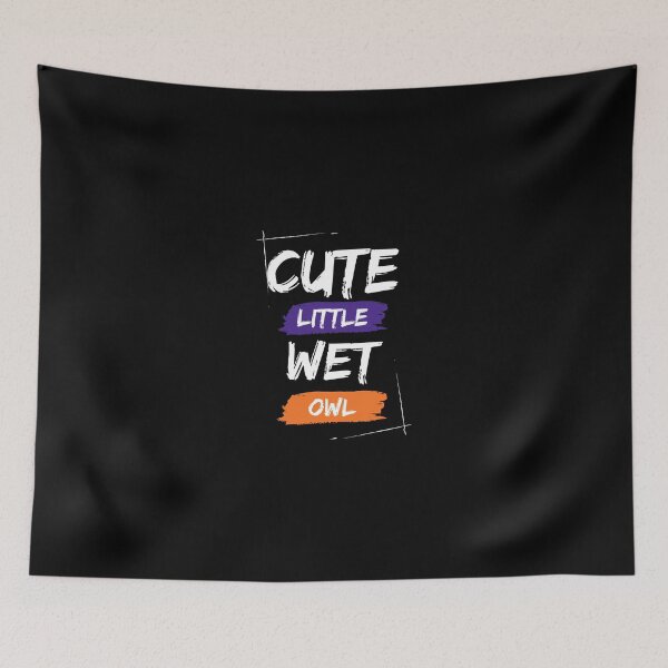 Item preview, Cute little wet owl  designed and sold by Ramesh ⭐⭐⭐⭐⭐.