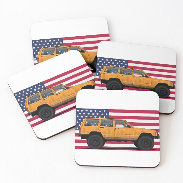 Item preview, Cherokee XJ flag orange designed and sold by OlegNaches.