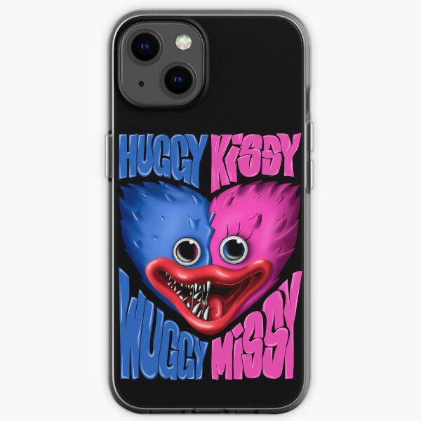 Huggy Wuggy And Kissy Missy Poppy Playtime 2 Iphone Case By Abrekart